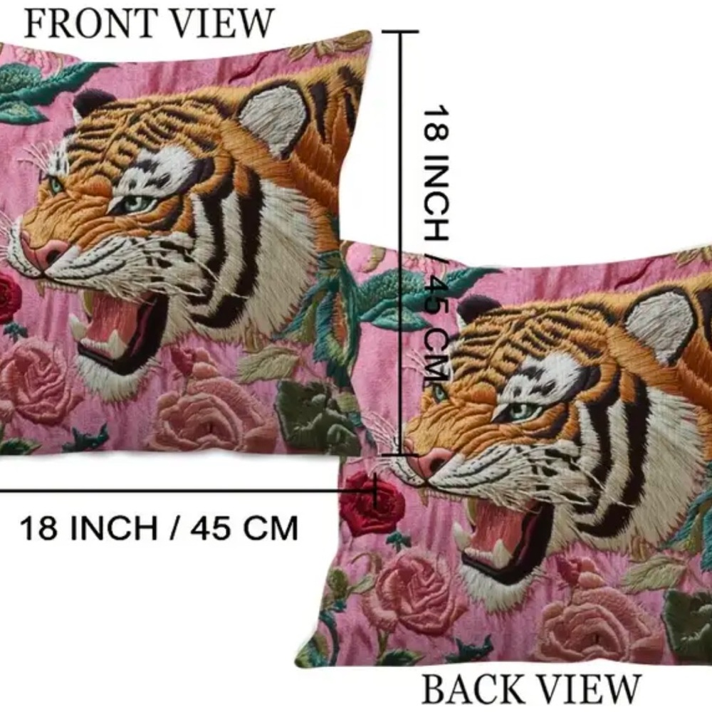 Tiger pillowcase - Picture 6 of 10